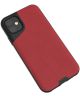 MOUS Contour Apple iPhone 11 Hoesje Red Leather