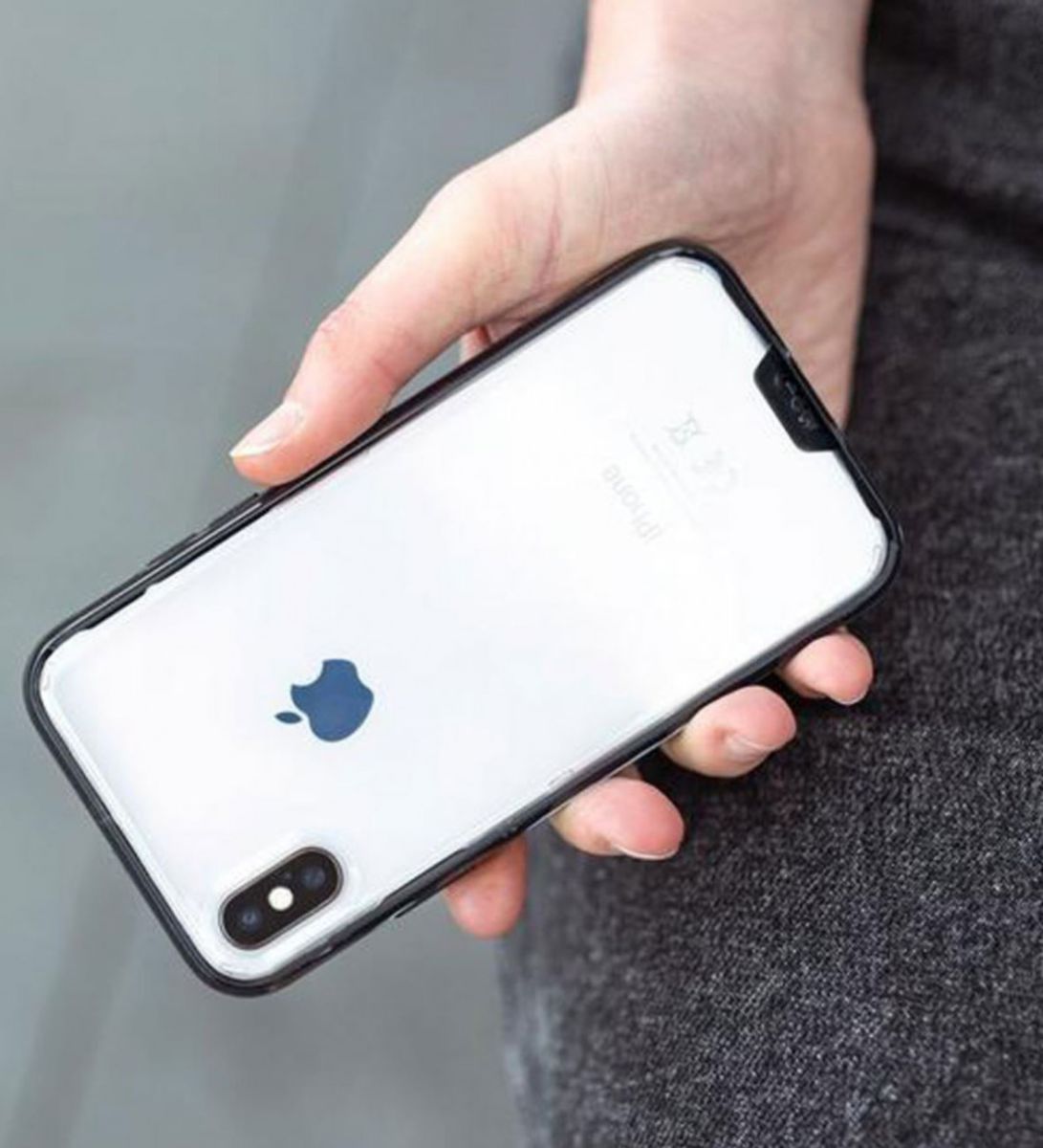 MOUS Clarity Apple iPhone XS / X Hoesje Transparant afbeelding 8