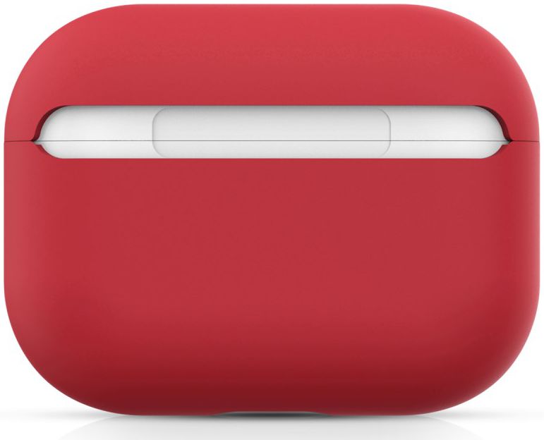 Apple AirPods Pro Ultradun Siliconen Hoesje Rood afbeelding 3
