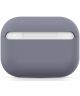 Apple AirPods Pro Ultradun Siliconen Hoesje Blauw/Grijs