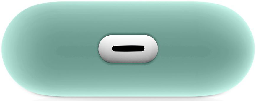 Apple AirPods Pro Ultradun Siliconen Hoesje Blauw/Groen afbeelding 4