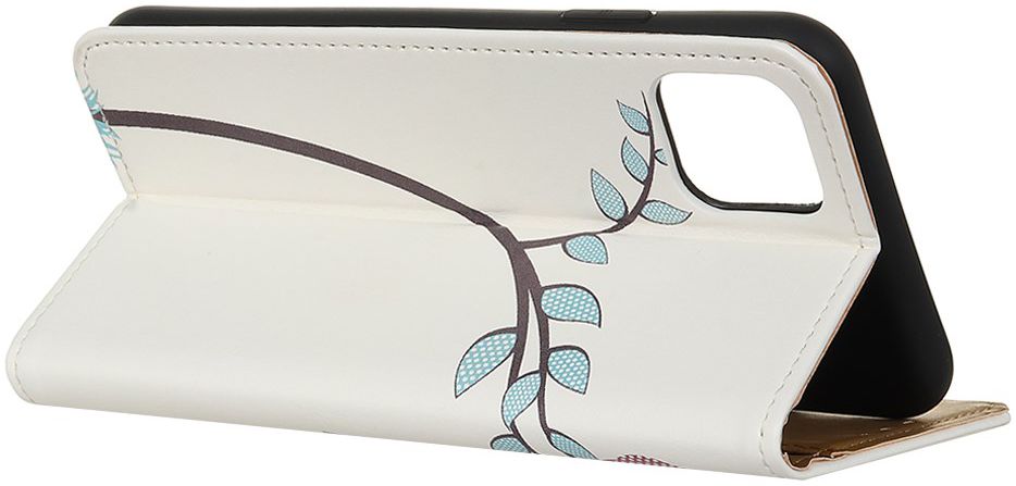 Samsung Galaxy A51 Book Case Hoesje Wallet met Print Cute Owls afbeelding 3