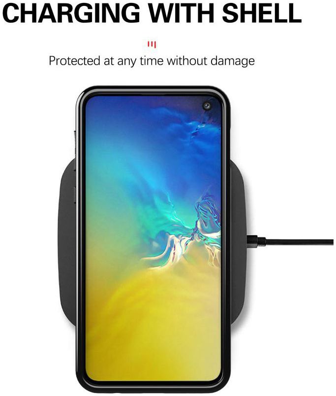 Samsung Galaxy S10e Twill Thunder Texture Back Cover Blauw afbeelding 7