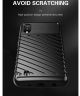 Samsung Galaxy A10 / M10 Twill Thunder Texture Back Cover Zwart