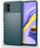 Samsung Galaxy A51 Hoesje TPU Thunder Design Groen