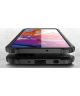 Samsung Galaxy A51 Hoesje Shock Proof Hybride Back Cover Zilver