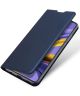 Dux Ducis Skin Pro Series Samsung Galaxy A51 Wallet Hoesje Blauw