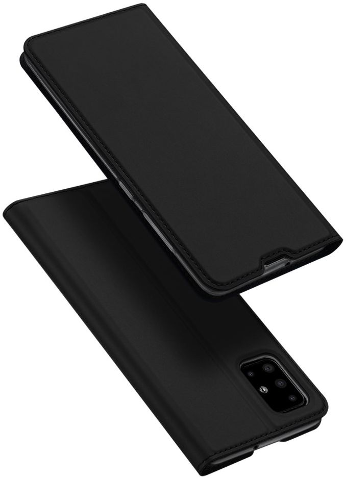 Dux Ducis Skin Pro Series Samsung Galaxy A51 Wallet Hoesje Zwart afbeelding 5