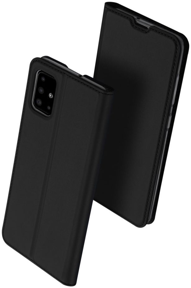 Dux Ducis Skin Pro Series Samsung Galaxy A51 Wallet Hoesje Zwart afbeelding 2
