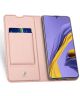 Dux Ducis Skin Pro Series Samsung Galaxy A51 Wallet Hoesje Roze