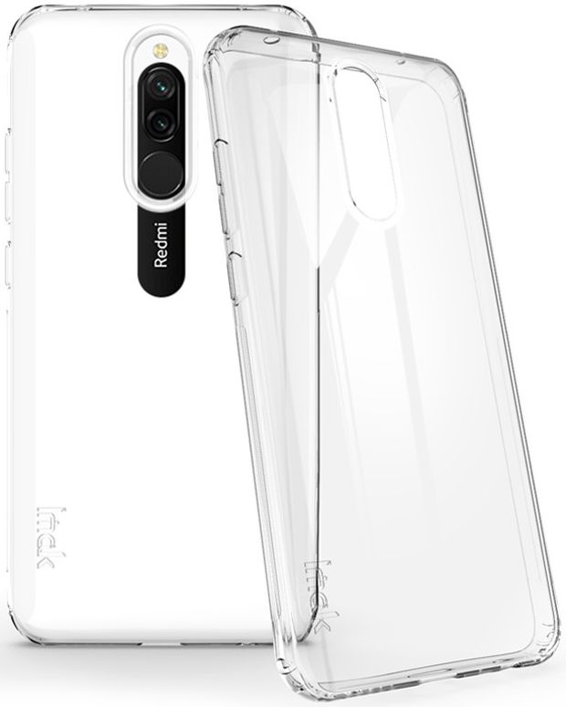 IMAK UX-6 Series Xiaomi Redmi 8 Hoesje TPU Transparant afbeelding 2