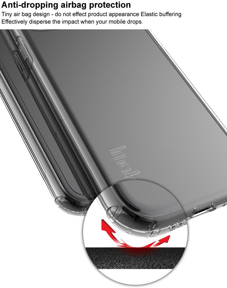 IMAK UX-6 Series Xiaomi Redmi 8 Hoesje TPU Transparant afbeelding 7