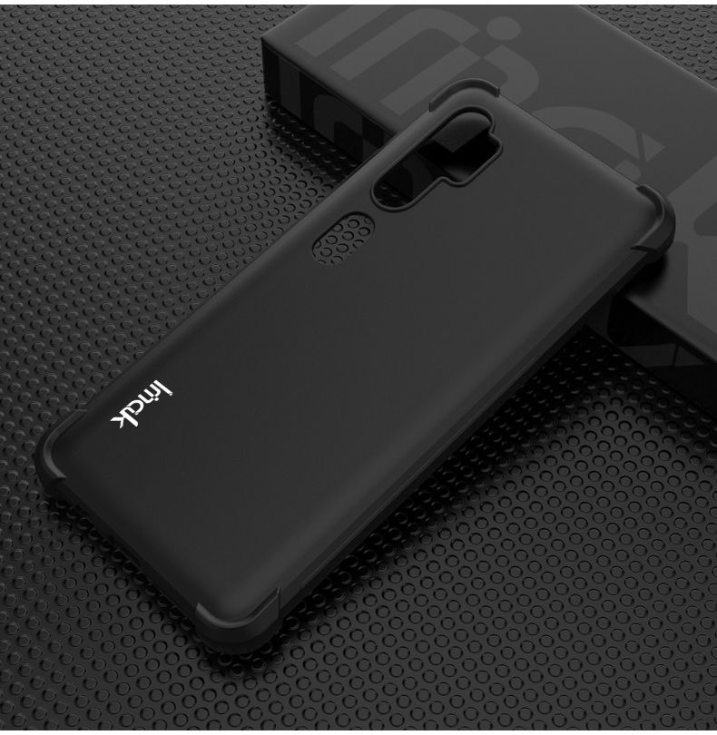 IMAK Xiaomi Mi Note 10 Pro Hoesje TPU met Screenprotector Metaal Zwart afbeelding 11