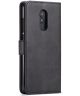 Xiaomi Redmi 8 PU Lederen Portemonnee Bookcase Hoesje Zwart