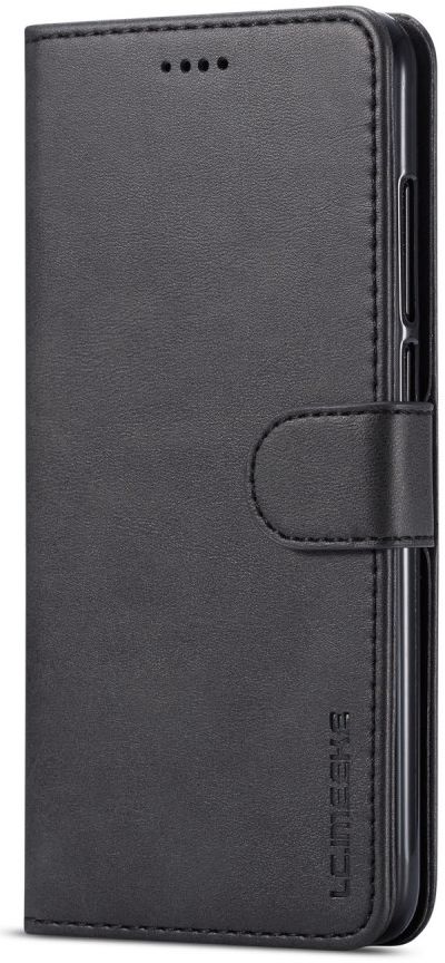 Xiaomi Redmi 8 PU Lederen Portemonnee Bookcase Hoesje Zwart afbeelding 4