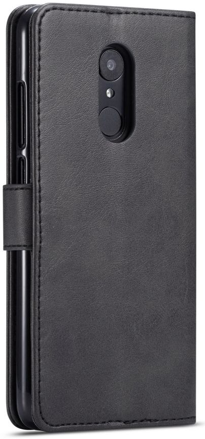 Xiaomi Redmi 8 PU Lederen Portemonnee Bookcase Hoesje Zwart afbeelding 1