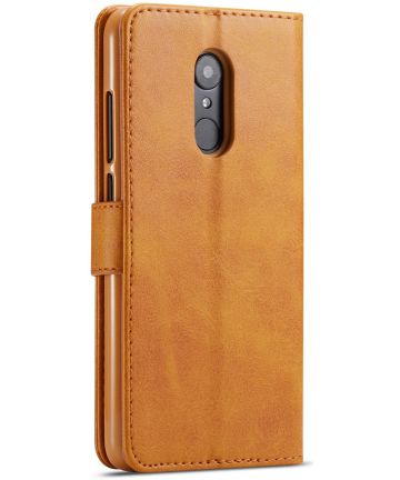 Xiaomi Redmi 8 PU Lederen Portemonnee Bookcase Hoesje Bruin Hoesjes
