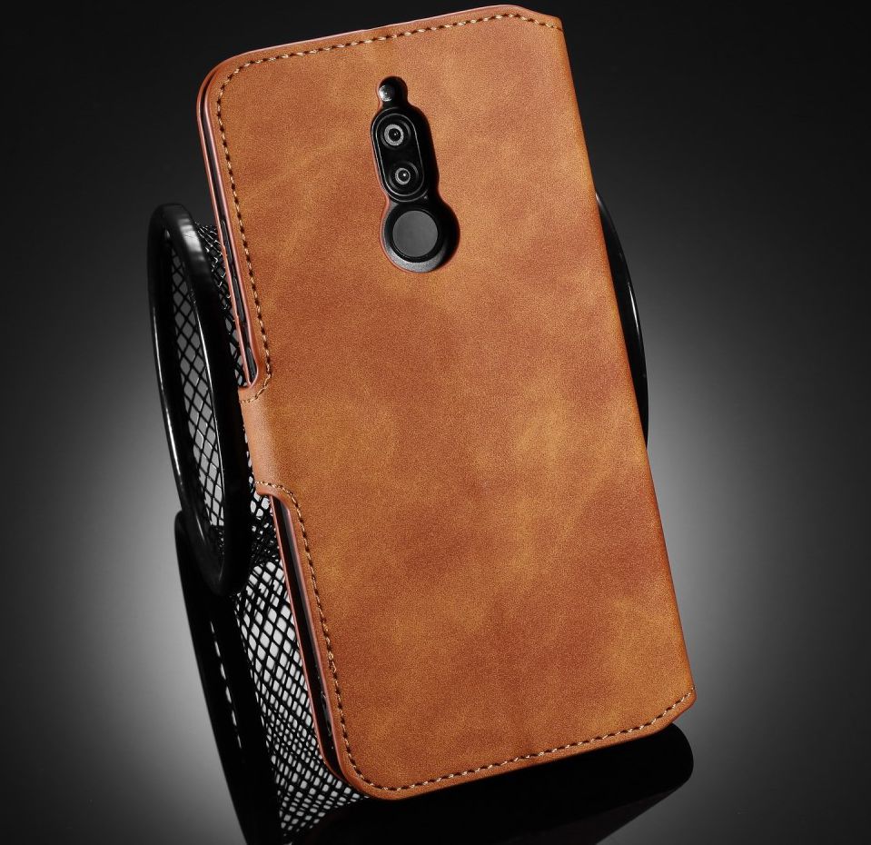 DG Ming Retro Portemonnee Xiaomi Redmi 8 Hoesje Bruin afbeelding 10