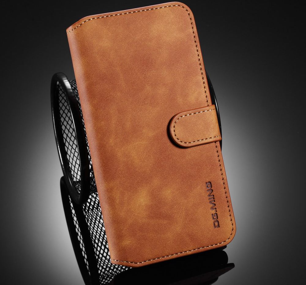 DG Ming Retro Portemonnee Xiaomi Redmi 8 Hoesje Bruin afbeelding 9