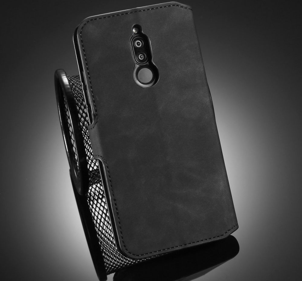 DG Ming Retro Portemonnee Xiaomi Redmi 8 Hoesje Zwart afbeelding 9