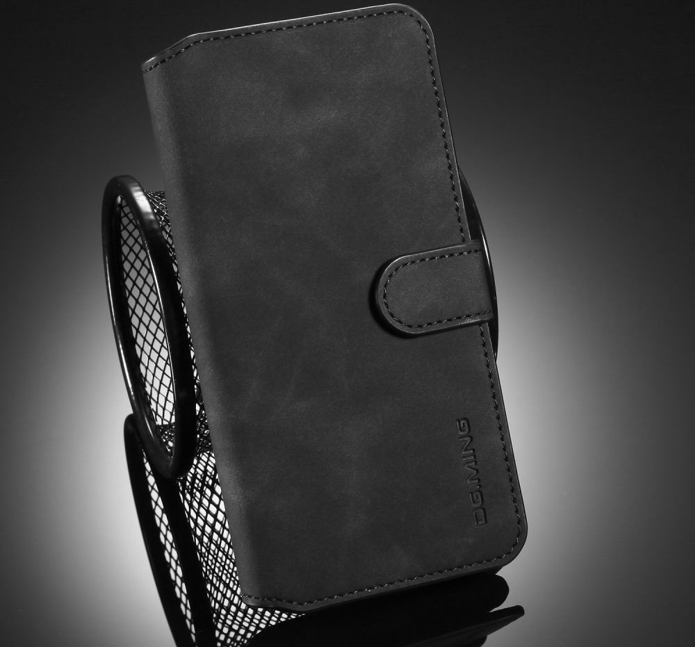 DG Ming Retro Portemonnee Xiaomi Mi Note 10 (Pro) Hoesje Zwart afbeelding 8