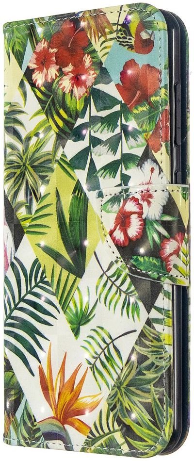 Nokia 6.2 / 7.2 Portemonnee Hoesje met Planten Print afbeelding 3