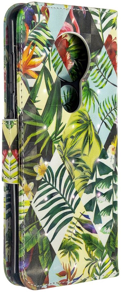 Nokia 6.2 / 7.2 Portemonnee Hoesje met Planten Print afbeelding 4