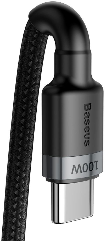 Baseus Cafule Series 100W PD2.0 Flash Charge USB-C Kabel 2m Grijs afbeelding 4