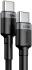 Baseus Cafule Series 100W PD2.0 Flash Charge USB-C Kabel 2m Grijs afbeelding 3