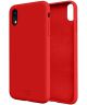 HappyCase Apple iPhone XR Hoesje Siliconen Back Cover Rood