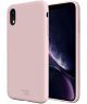HappyCase Apple iPhone XR Hoesje Siliconen Back Cover Roze