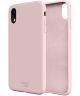 HappyCase Apple iPhone XR Hoesje Siliconen Back Cover Roze