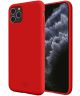 HappyCase Apple iPhone 11 Pro Siliconen Back Cover Hoesje Rood