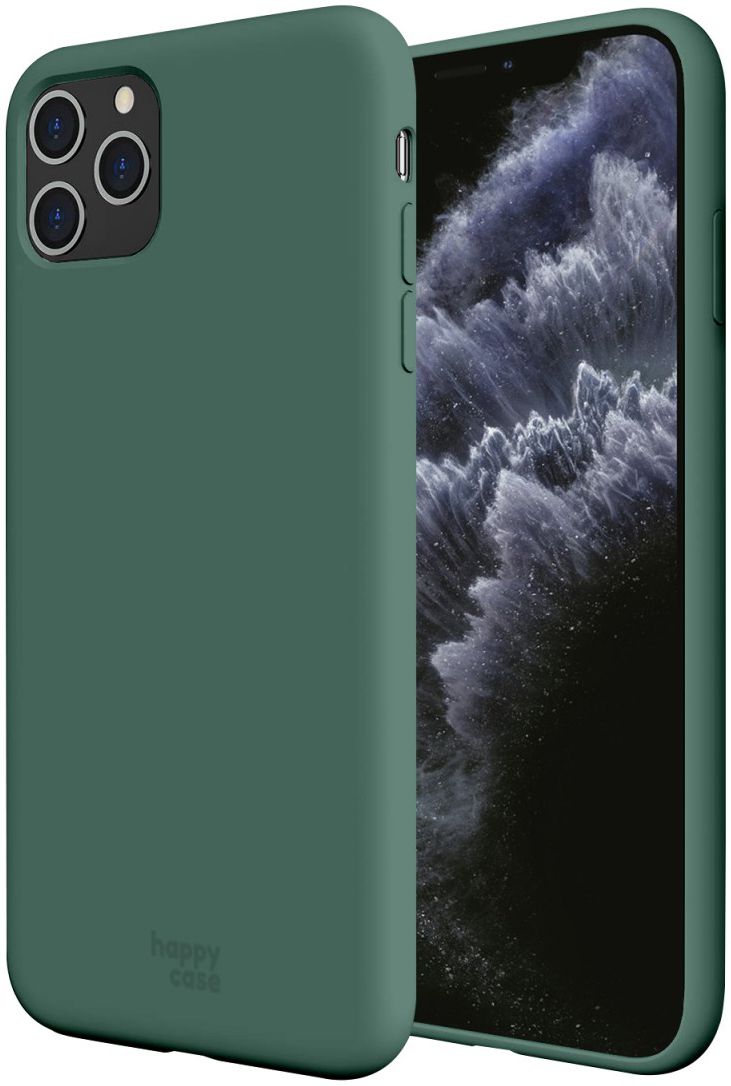 HappyCase Apple iPhone 11 Pro Siliconen Back Cover Hoesje Groen afbeelding 1