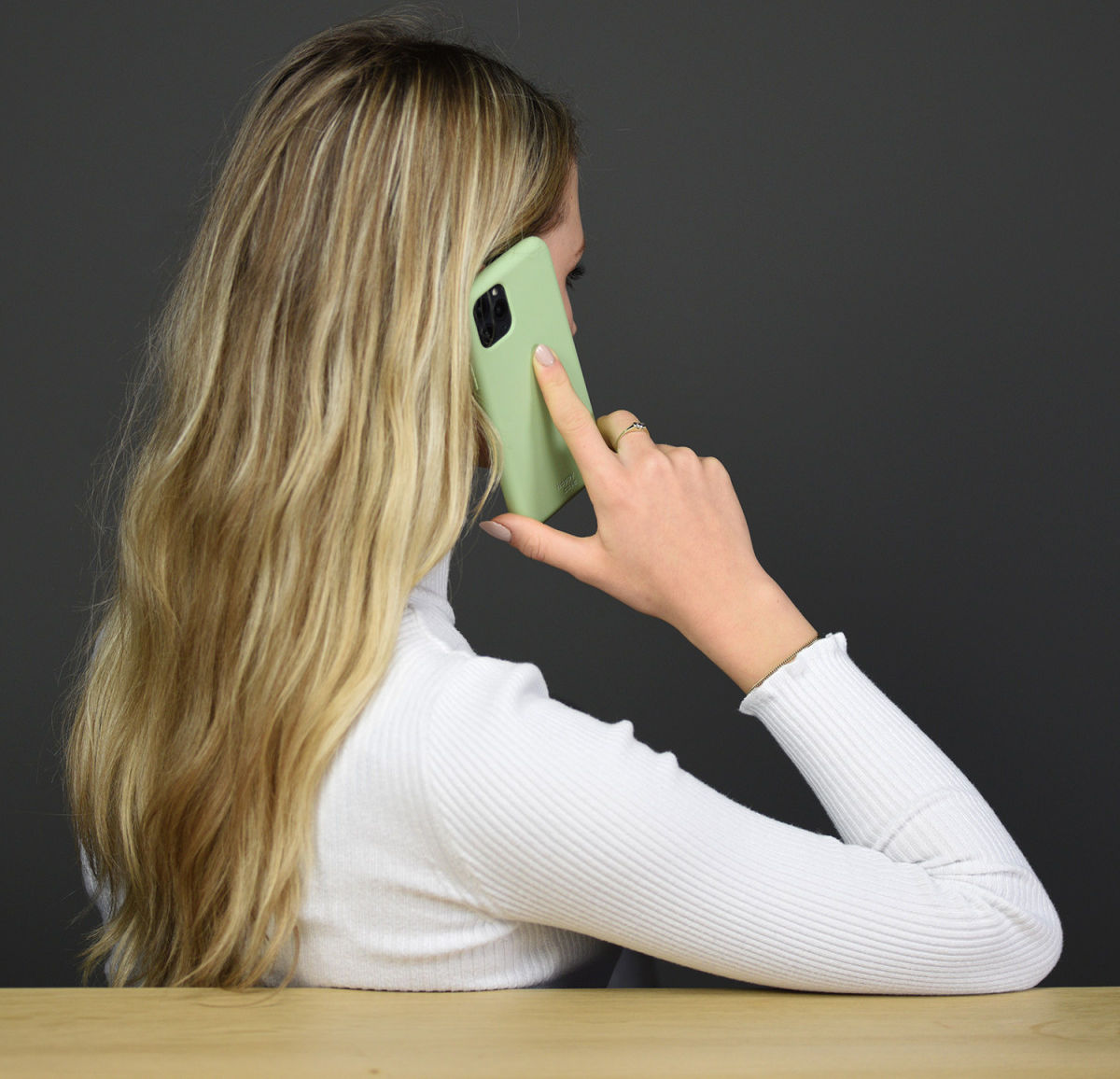 HappyCase Apple iPhone 11 Pro Siliconen Back Cover Hoesje Mint Groen afbeelding 9
