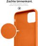 HappyCase Apple iPhone 11 Hoesje Siliconen Back Cover Papaya