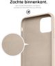 HappyCase Apple iPhone 11 Hoesje Siliconen Back Cover Beige