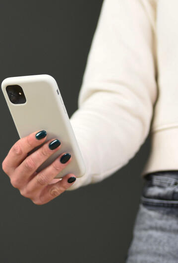 HappyCase Apple iPhone 11 Hoesje Siliconen Back Cover Beige afbeelding 7