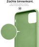 HappyCase Apple iPhone 11 Hoesje Siliconen Back Cover Mint Groen