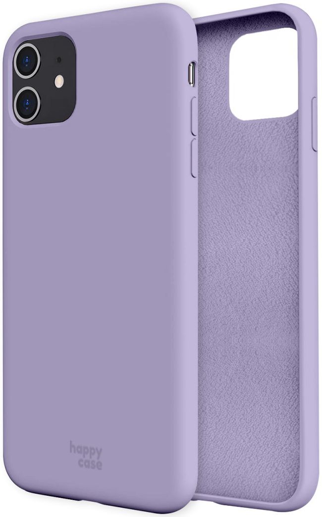 HappyCase Apple iPhone 11 Hoesje Siliconen Back Cover Paars afbeelding 8