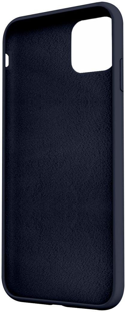 HappyCase iPhone 11 Pro Max Siliconen Back Cover Hoesje Donker Blauw afbeelding 9