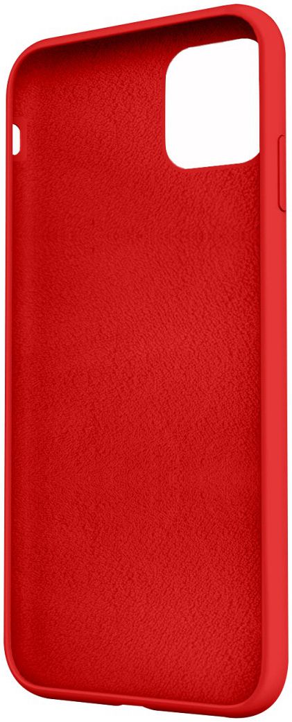 HappyCase iPhone 11 Pro Max Siliconen Back Cover Hoesje Rood afbeelding 9