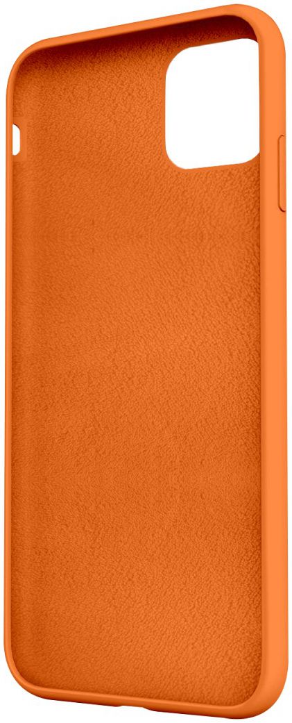 HappyCase iPhone 11 Pro Max Siliconen Back Cover Hoesje Papaya afbeelding 9