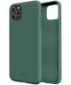 HappyCase iPhone 11 Pro Max Siliconen Back Cover Groen