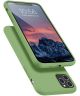 HappyCase iPhone 11 Pro Max Siliconen Back Cover Hoesje Mint Groen
