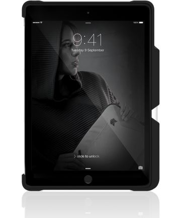 STM Dux Duo Apple iPad (2019) Back Cover Zwart Hoesjes