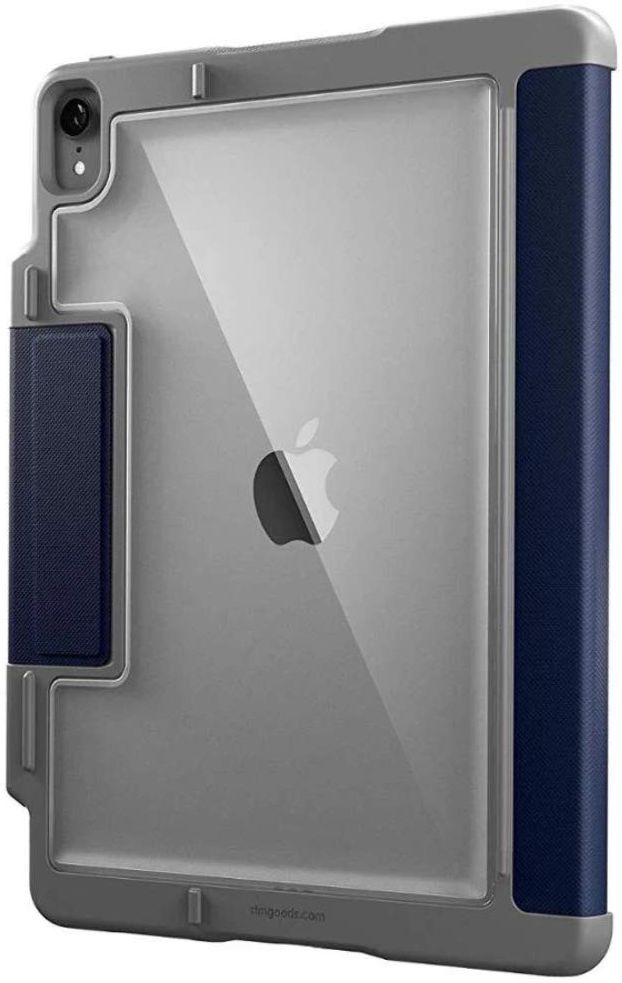 STM Dux Apple iPad Pro 12.9 2018 Flip Hoes Blauw afbeelding 2