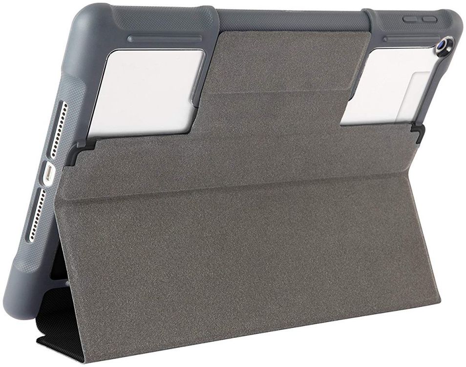 STM Dux Plus Duo iPad Air 2019 / iPad Pro 10.5 2017 Flip Hoes Zwart afbeelding 6