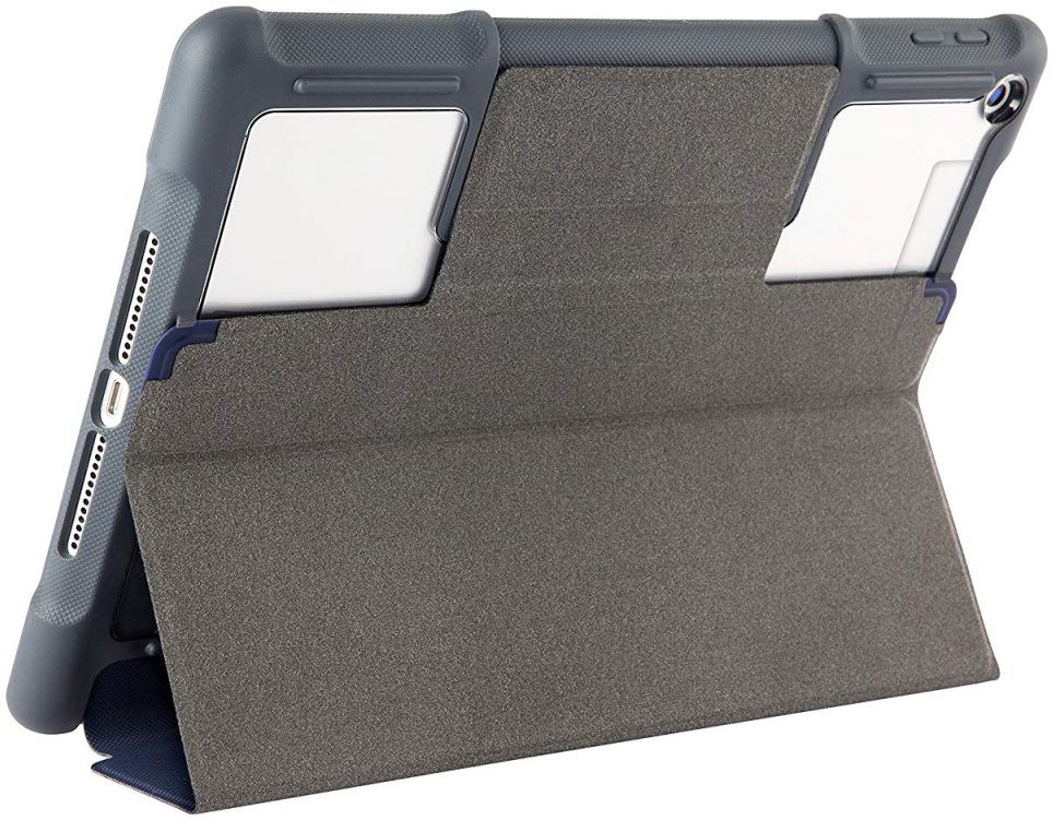 STM Dux Plus Duo Apple iPad 2017 / 2018 / Air / Air 2 Flip Hoes Blauw afbeelding 4