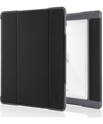 STM Dux Plus Apple iPad Pro 9.7 Flip Hoes Zwart Hoesjes